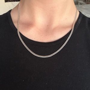 Men’s silver chain